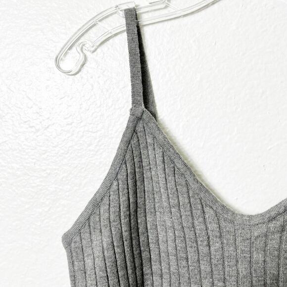 AVEC LES FILLES GREY WOMEN TANK TOP SOFT POLYESTER BLOUSE BRAND NEW SIZE LARGE - Picture 3 of 4